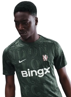 Pánský předzápasový dres Nike Chelsea FC 25/26 Academy Pro zelený