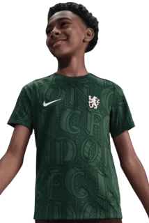Dětský předzápasový dres Nike Chelsea FC 25/26 Academy Pro zelený