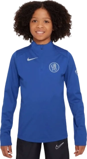 Dětská mikina Nike Chelsea FC 25/26 Strike Drill Top modrá