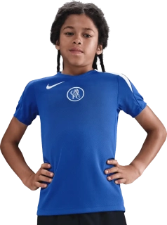 Dětské tréninkové tričko Nike Chelsea FC 25/26 Strike modré