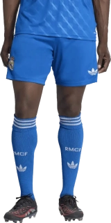Pánské třetí fotbalové šortky Adidas Real Madrid 25/26 modré