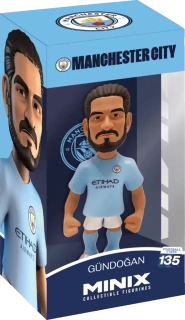 Sběratelská figurka Minix Manchester City İlkay Gündoğan 12 cm modrá