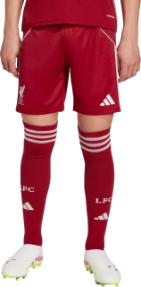 Dětské domácí fotbalové šortky Adidas Liverpool FC 25/26 červené