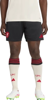 Pánské venkovní fotbalové šortky Adidas Liverpool FC 25/26 černé