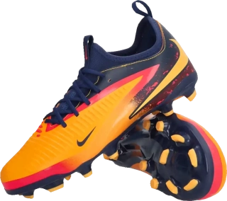 Dětské lisovky Nike Phantom 6 Low Academy Erling Haaland FG/MG oranžové