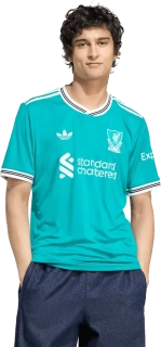 Pánský třetí fotbalový dres Adidas Liverpool FC 25/26 máta