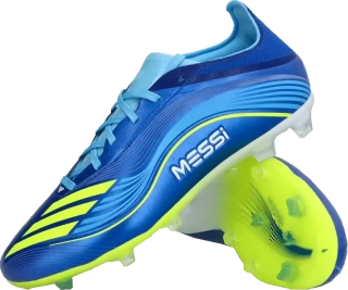 Dětské kopačky lisovky Adidas F50 Elite Messi FG modré