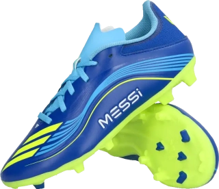 Dětské kopačky lisovky Adidas F50 League Messi FG/MG modré