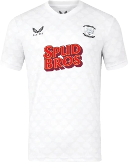 Pánský domácí fotbalový dres Castore Preston North End 25/26 bílý