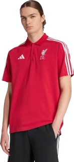 Pánská polokošile Adidas Liverpool FC 25/26 DNA Polo červená