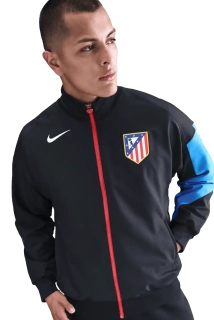 Pánská fotbalová bunda Nike Atletico Madrid 25/26 Anthem černá