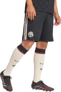 Pánské třetí fotbalové šortky Adidas FC Bayern 25/26 černé
