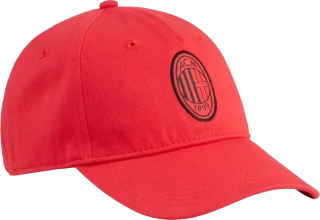 Unisex kšiltovka Puma AC Milan 25/26 Essentials červená