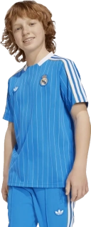 Dětský speciální dres Adidas Real Madrid 25/26 Terrace Icons modrý