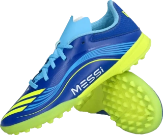 Dětské kopačky turfy Adidas F50 League Messi TF modré