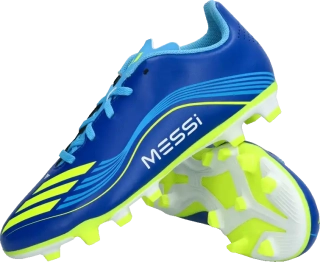 Dětské kopačky lisovky Adidas F50 Club Messi FG/MG modré