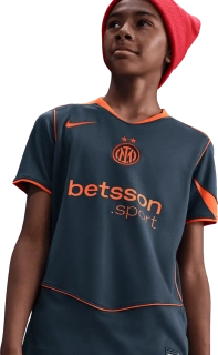 Dětský třetí fotbalový dres Nike Inter Milan 25/26 tmavě modrý