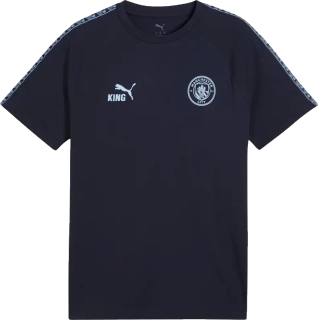 Pánské fotbalové tričko Puma Manchester City 25/26 KING Tee modré