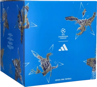 Fotbalový míč Adidas UCL League 25/26 Stage Boxed velikost 4 bílý