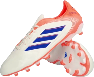Dětské kopačky lisovky Adidas Copa Pure II Elite FG/MG bílo-oranžové