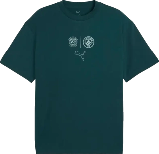 Pánské tričko Puma Manchester City 25/26 FtblStatement Cellerator zelené