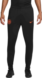 Pánské pleteninové kalhoty Nike Inter Milán 25/26 Strike černé