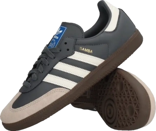 Pánská lifestylová obuv Adidas Samba OG tmavě šedá