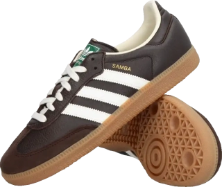 Pánská lifestylová obuv Adidas Samba OG hnědá3
