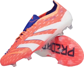 Pánské kopačky lisovky Adidas Predator Elite FG oranžové