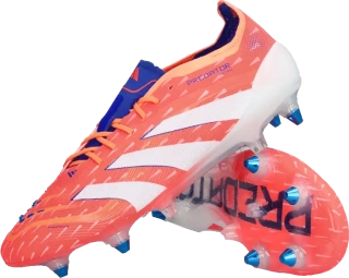 Pánské kopačky kolíky Adidas Predator Elite SG oranžové