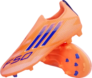 Dětské kopačky lisovky Adidas F50 League LL FG/MG oranžové