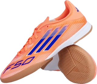 Dětské sálové kopačky Adidas F50 League IN oranžové