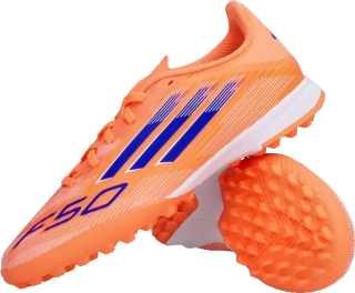 Dětské kopačky turfy Adidas F50 League TF oranžové