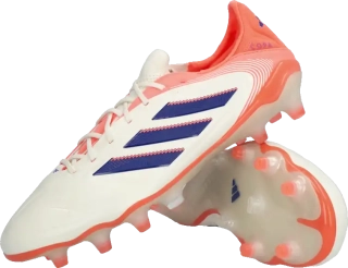 Pánské kopačky lisovky Adidas Copa Pure III Elite FG bílo-oranžové