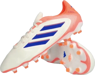 Pánské kopačky lisovky Adidas Copa Pure III Pro FG bílo-oranžové