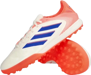 Pánské kopačky turfy Adidas Copa Pure III Pro TF bílo-oranžové