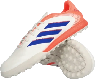 Pánské kopačky turfy Adidas Copa Pure III League TF bílo-oranžové