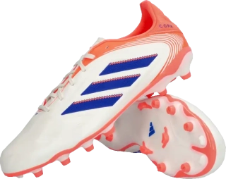 Dětské kopačky lisovky Adidas Copa Pure III League FG/MG bílo-oranžové