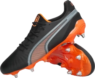 Pánské kopačky kolíky Puma King Ultimate MxSG černé3