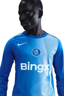 Pánský předzápasový dres Nike Chelsea FC 25/26 Dri-FIT Academy Pro DR modrý