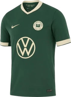 Pánský třetí fotbalový dres Nike VfL Wolfsburg 25/26 zelený