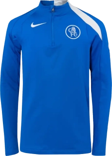 Dětská tréninková mikina Nike Chelsea FC 25/26 Strike Drill Top modrá
