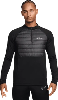 Pánská mikina Nike Inter Milán 25/26 Academy Winter Warrior černá