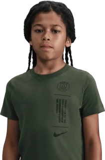 Dětské fotbalové tričko Nike PSG 25/26 Tee zelené