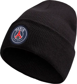 Unisex zimní čepice Nike PSG 25/26 Peak černá