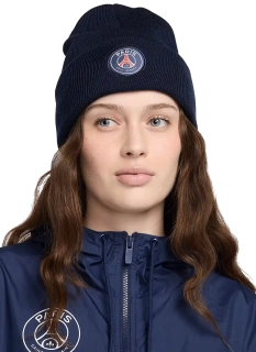 Unisex zimní čepice Nike PSG 25/26 Peak tmavě modrá