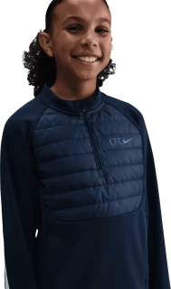 Dětská mikina Nike Chelsea FC 25/26 Academy Winter Warrior modrá