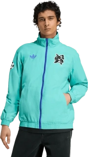 Pánská bunda Adidas Seattle Sounders FC 25/26 Originals Archive Anthem máta