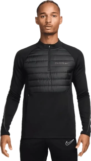 Pánská mikina Nike PSG 25/26 Academy Winter Warrior černá