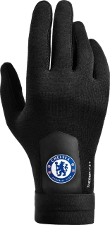 Unisex hráčské rukavice Nike Chelsea FC 25/26 Therma-Fit Academy černé